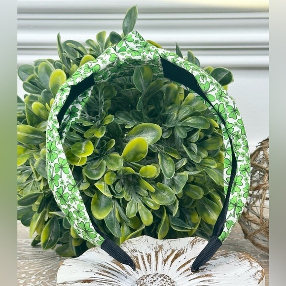 Accessories - St. Patrick’s Day Clover Tie Knot Headband